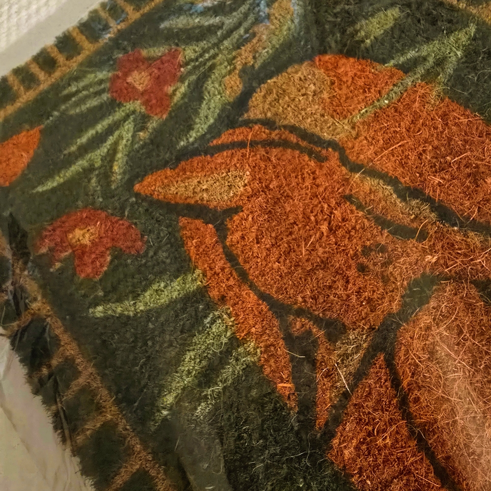 Boho Fox Print Rug - Picture 3 of 7
